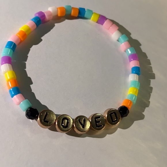 Beaded Bracelet “Loved” - Picture 10 of 10